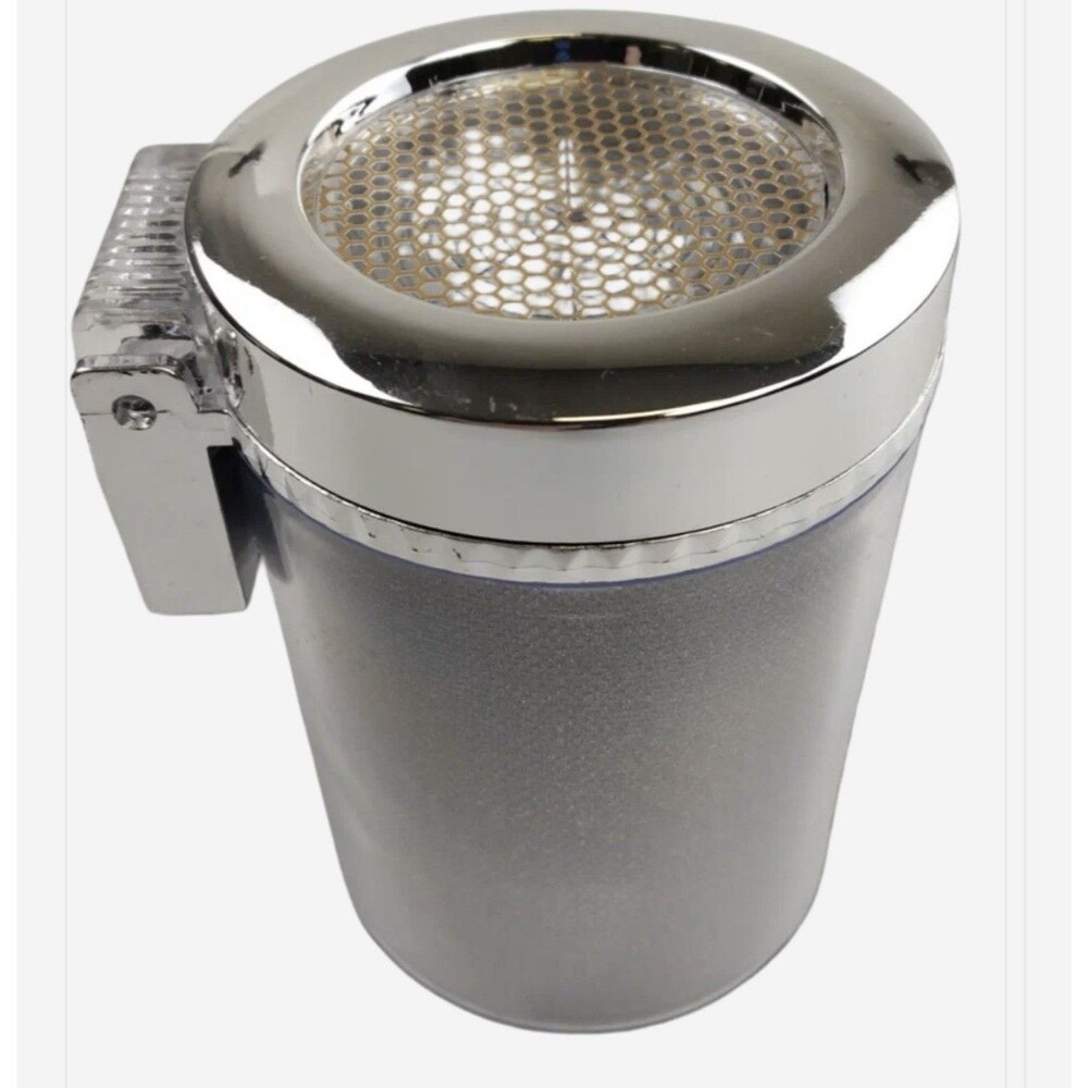 Portable Car Ashtray Colorful LED LightUp Smokeless Ash Cigarette Holder Cup